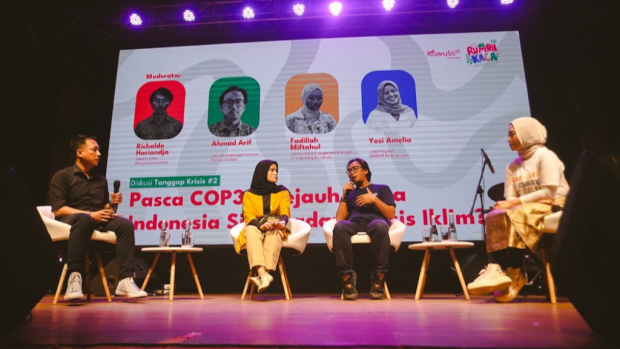 Festival Rumah Kaca Komitmen Kawal Kebijakan Iklim Pasca COP30