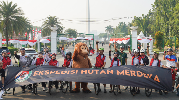 Satya Bumi Lindungi Orangutan Lewat Ekspedisi Hutan Merdeka